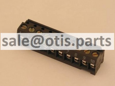 CONNECTOR, 10-CHANNEL FOR M