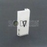 TOUCH BUTTON LM ENGRAVED DOWN ARROW 