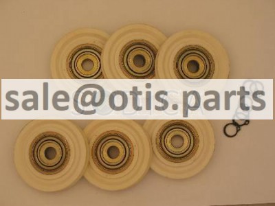 PULLEYS AND CIRCLIPS ''OPTIMA'' SET OF 6